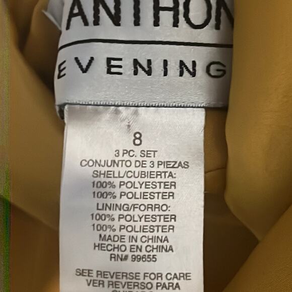 St Anthony 8 Evening Formal Embellished 3 Piece Skirt Suit 8 - Picture 9 of 10